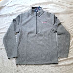 Vineyard Vines Mountain Sweater Fleece 1/2 zip pullover
